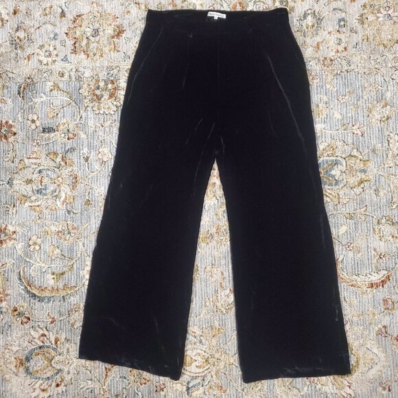 NWOT Reformation Wes Velvet Pants // Size 12 - Picture 4 of 16